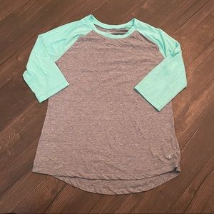 Teal & Gray Athletic Shirt | DriMore